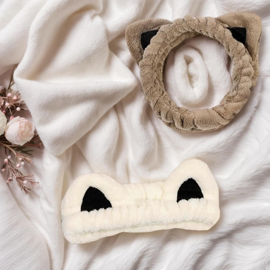 Pack de 2 Diademas de Spa para Skincare y Maquillaje